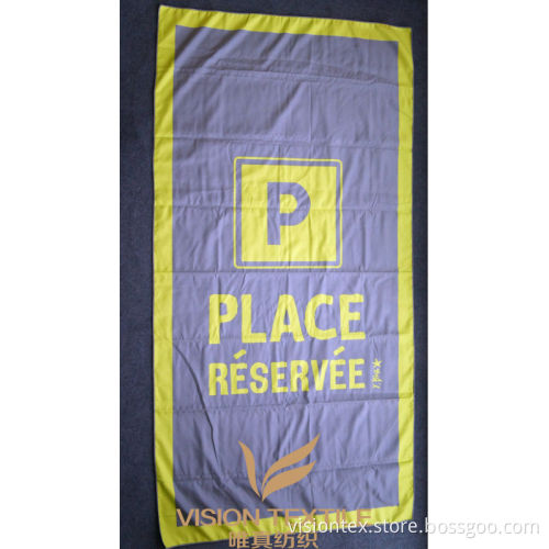 100% MICROFIBER PRINTED BEACH TOWEL